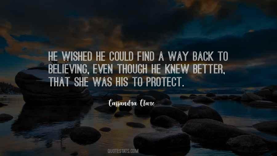 Find A Way Back To Each Other Quotes #16397