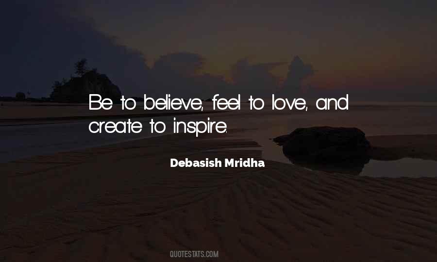 Believe Inspire Quotes #1163786