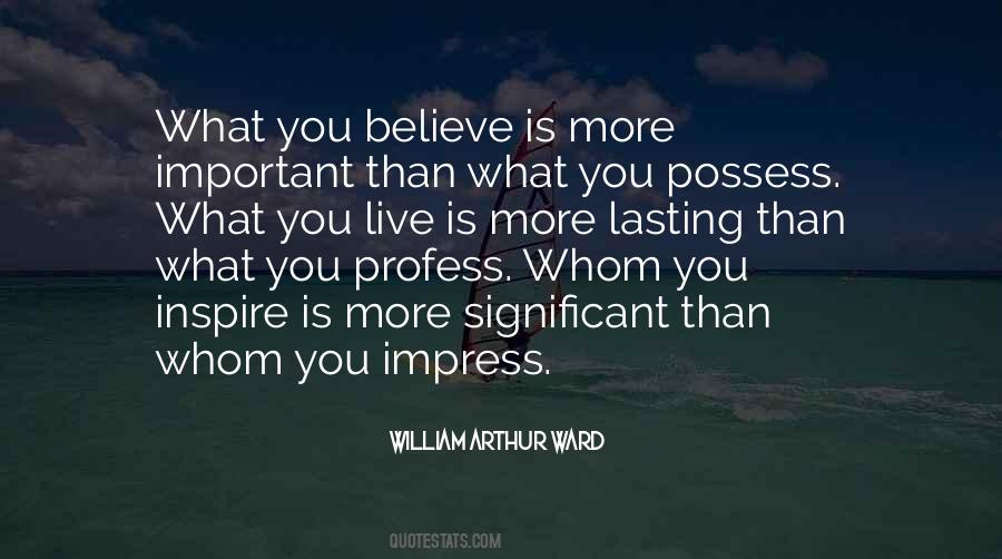 Believe Inspire Quotes #304008