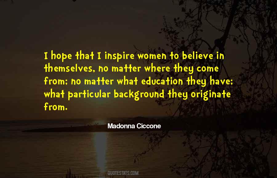 Believe Inspire Quotes #348233
