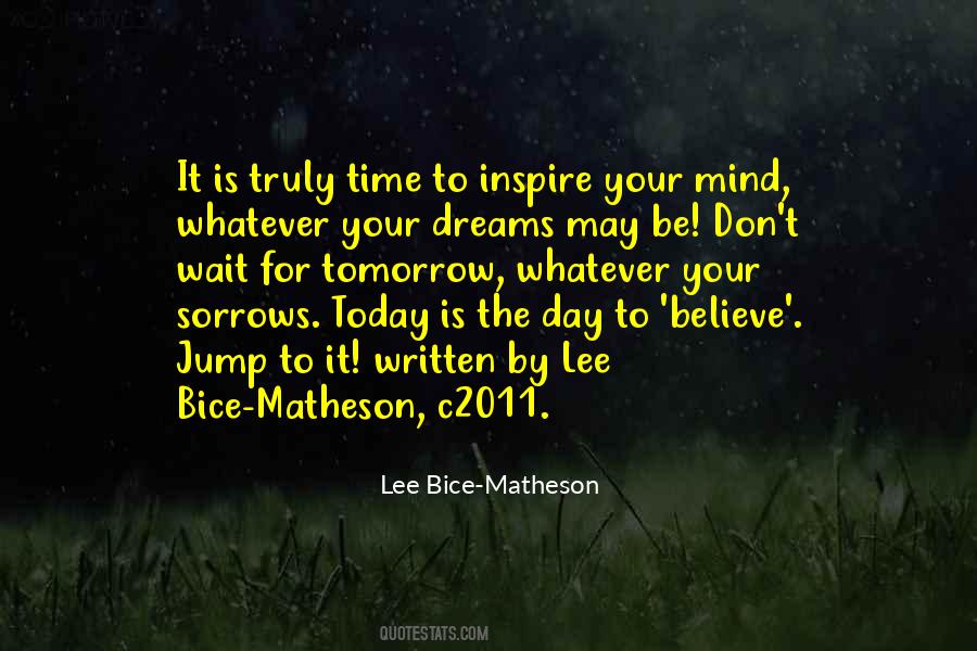 Believe Inspire Quotes #504017