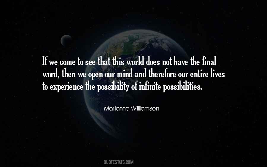 Open To The World Quotes #1350208