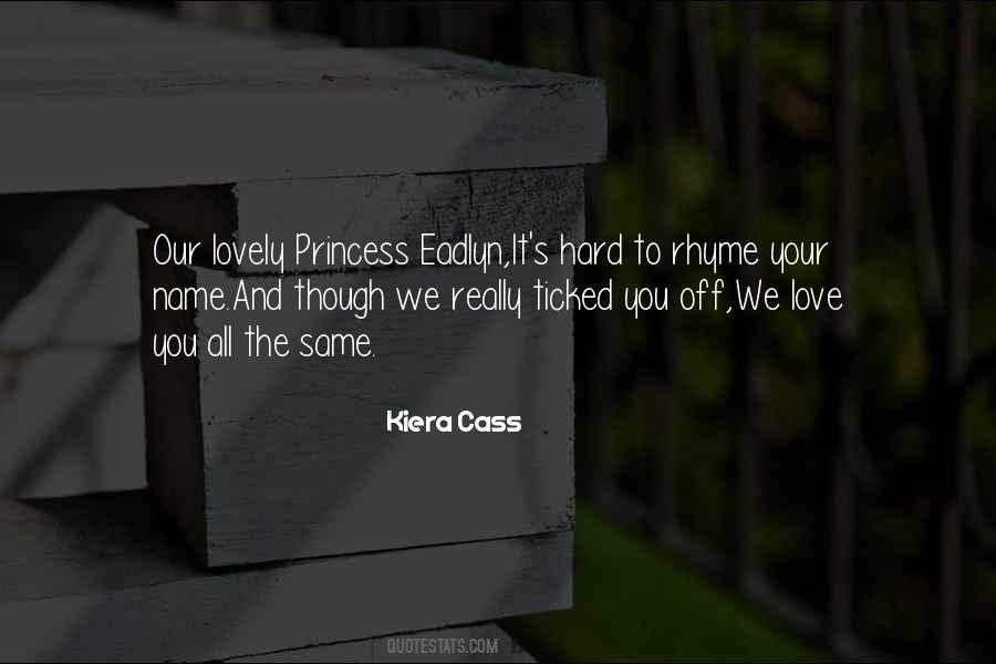 Princess Name Quotes #755937