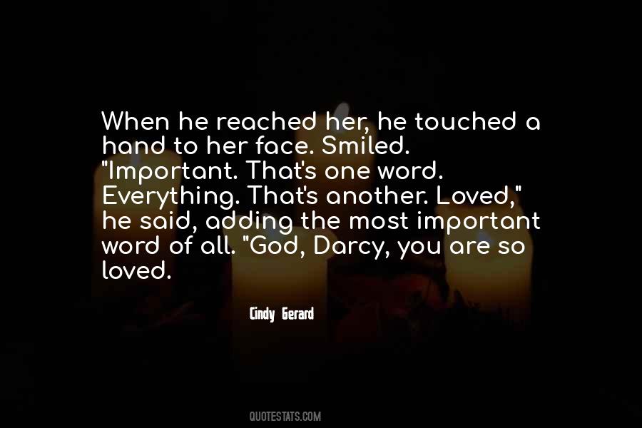 Touched The Face Of God Quotes #1831191