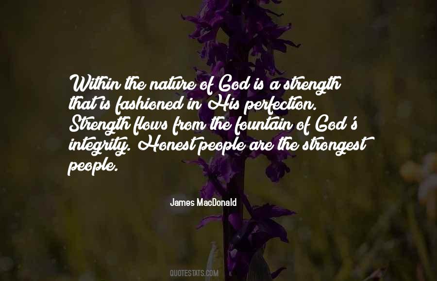 Perfection Of Nature Quotes #1251179