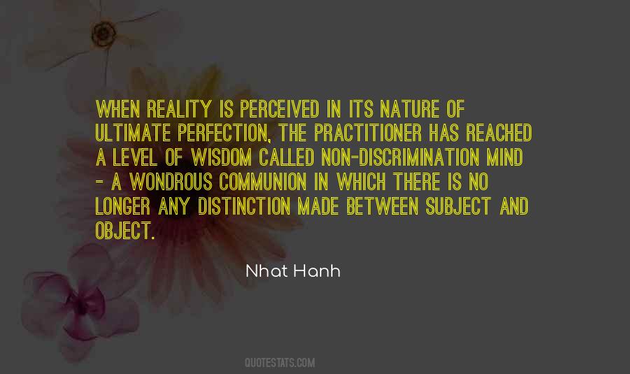 Perfection Of Nature Quotes #1528840
