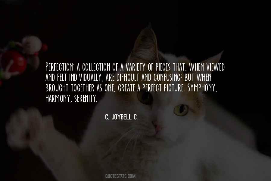 Perfection Of Nature Quotes #1780515