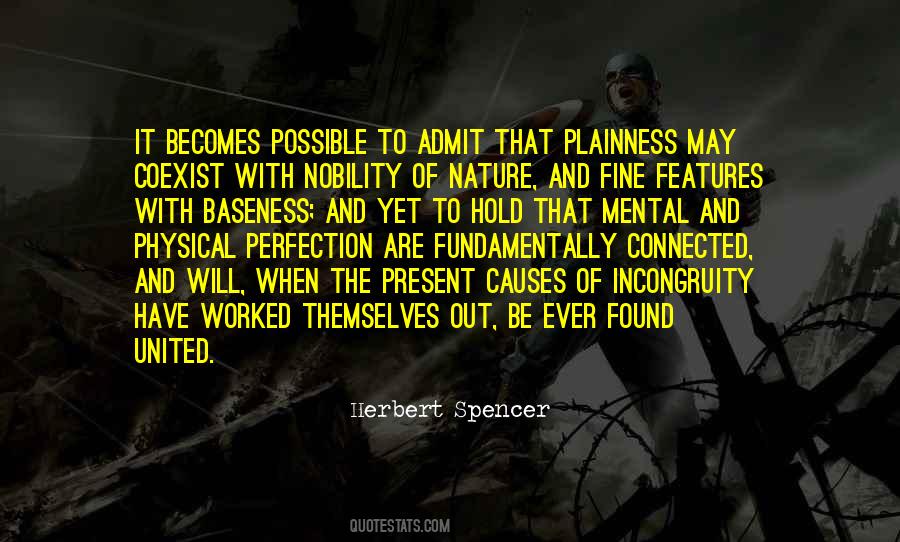 Perfection Of Nature Quotes #33118