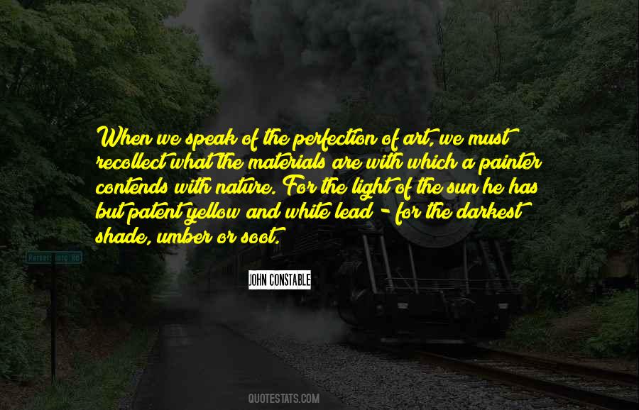 Perfection Of Nature Quotes #48228