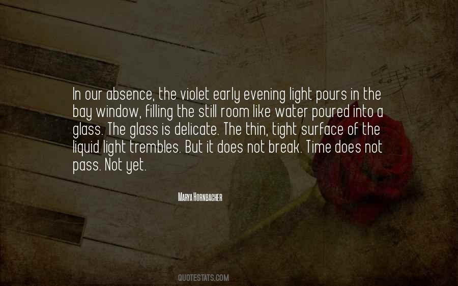 The Absence Of Light Quotes #50172