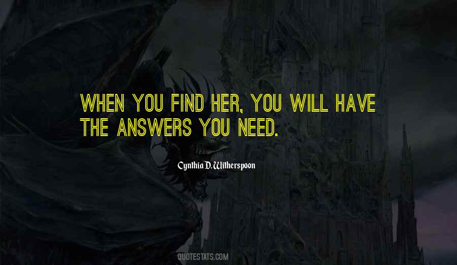 Find Her Quotes #1728116