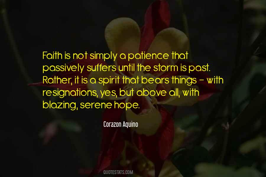 Patience Hope Quotes #970473