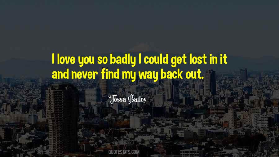 Find Lost Love Quotes #248835