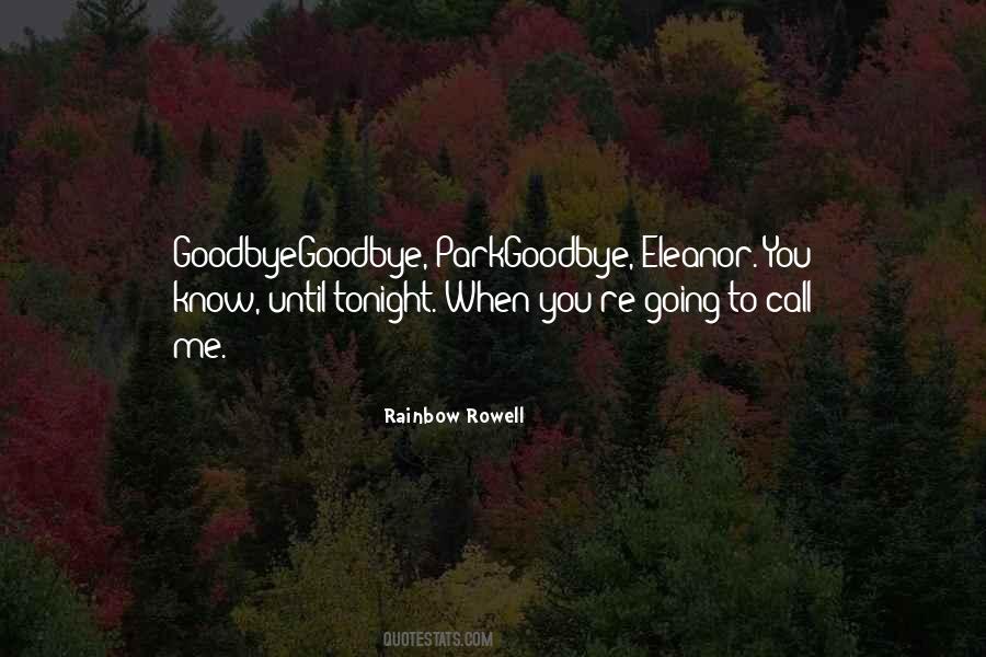 Going To Park Quotes #1672636