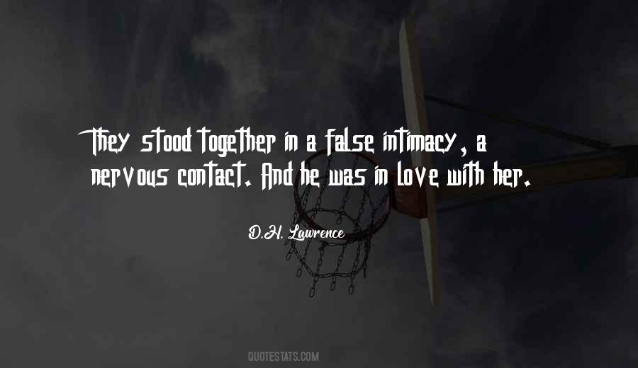 Intimacy Love Quotes #1072320