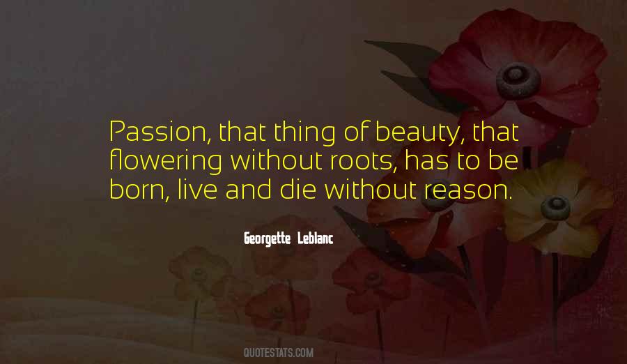 Passion Beauty Quotes #1842812