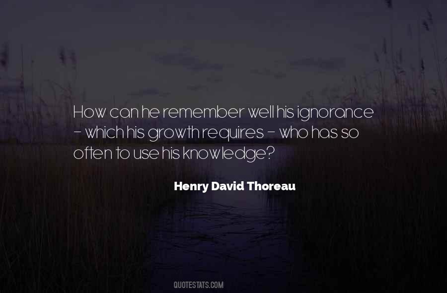 Growth Knowledge Quotes #1400642