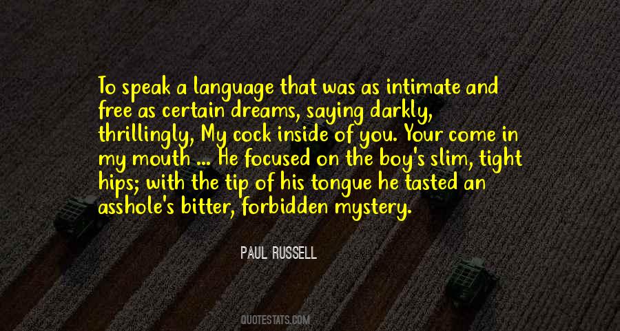 Tip Of My Tongue Quotes #429318