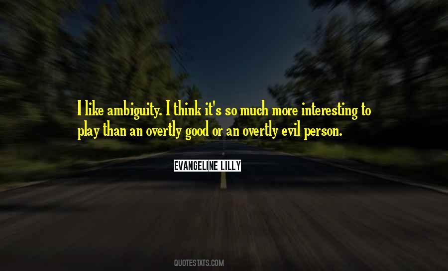 Evil Person Quotes #1202954