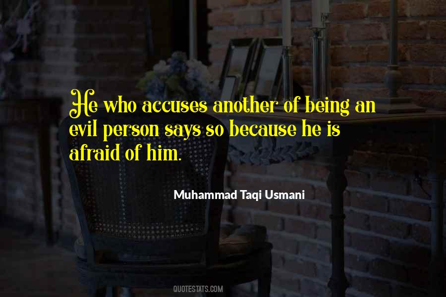 Evil Person Quotes #1256988