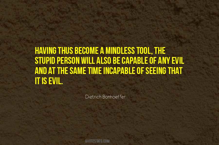 Evil Person Quotes #1279040