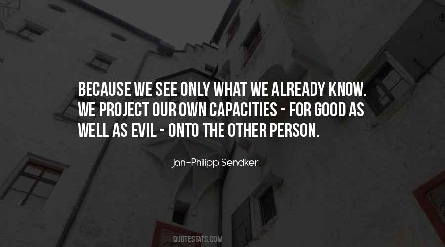 Evil Person Quotes #361613