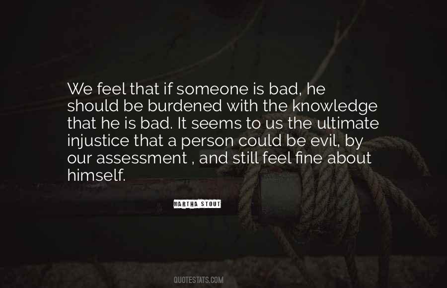 Evil Person Quotes #728379