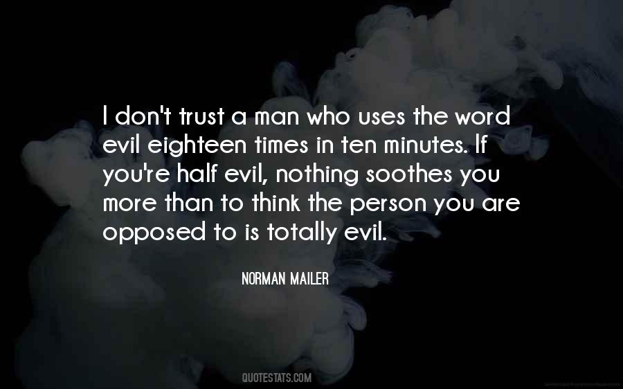 Evil Person Quotes #840019