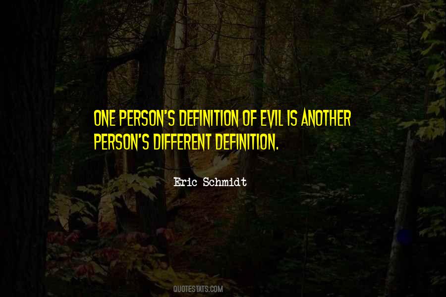 Evil Person Quotes #927978