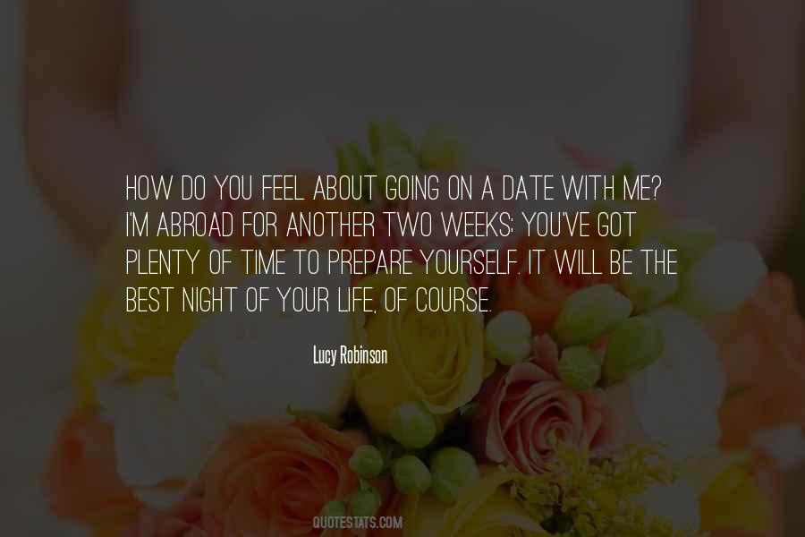 On A Date Quotes #1123934