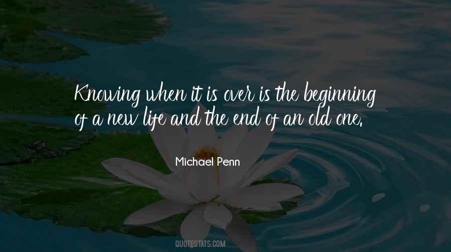 Quotes About End Is A New Beginning #1123365