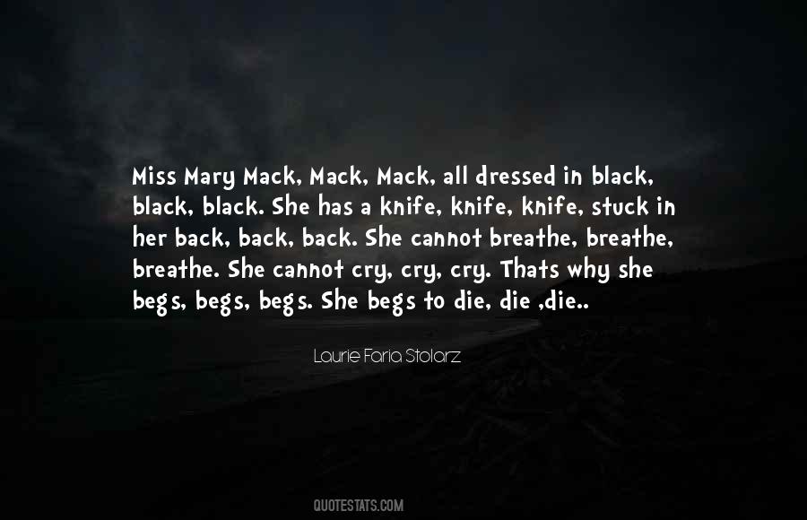 Dressed In All Black Quotes #742269
