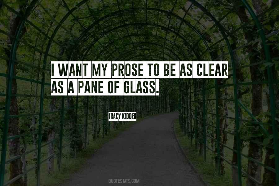 Clear Glass Quotes #483750