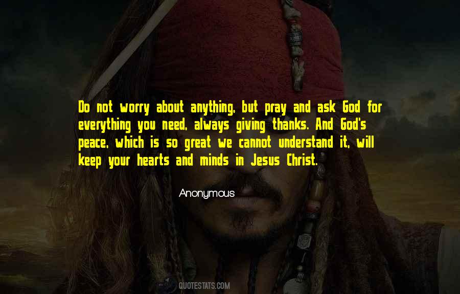 Pray Worry Quotes #429632