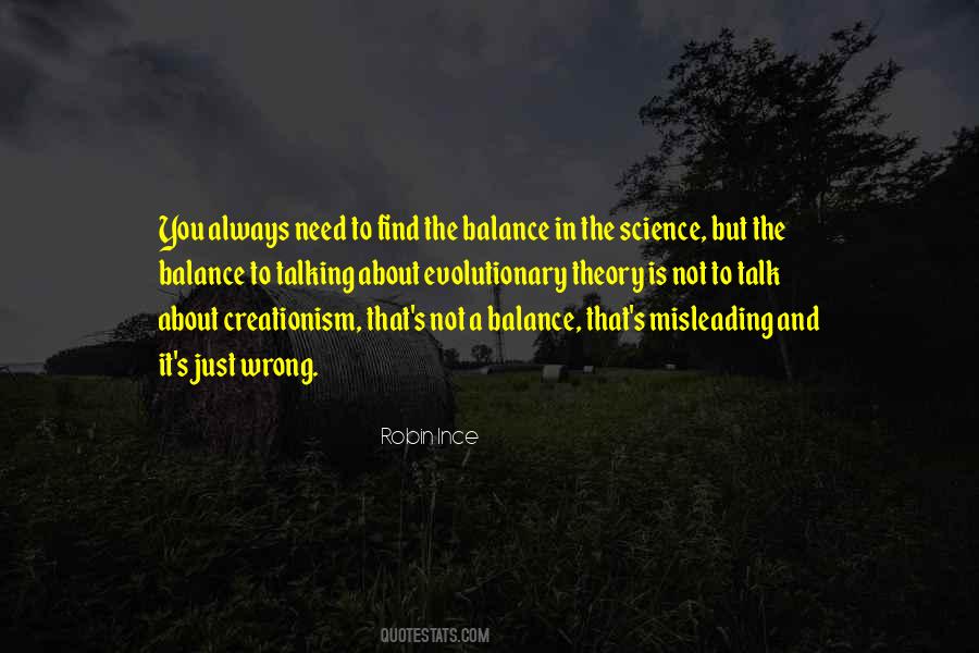 Find The Balance Quotes #707409