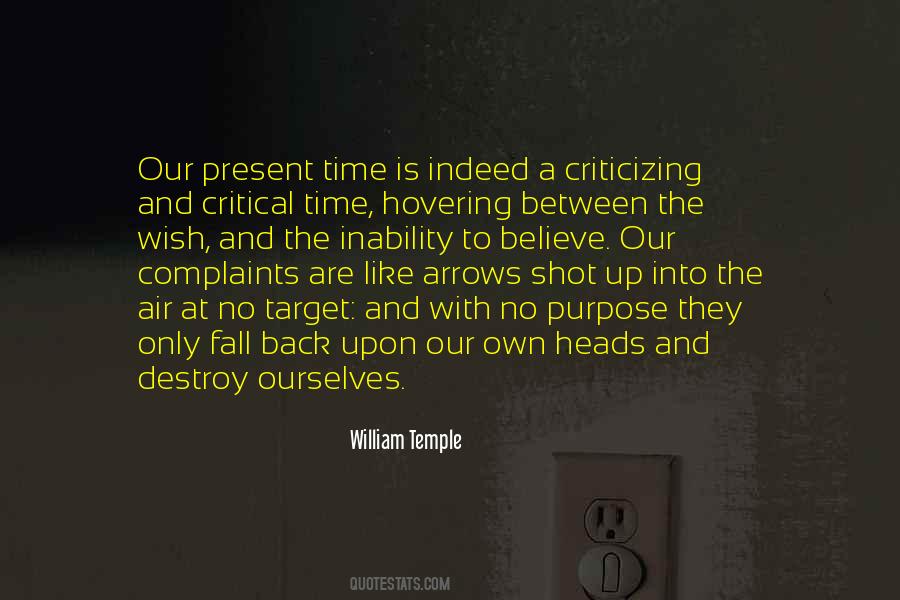Critical Time Quotes #881296