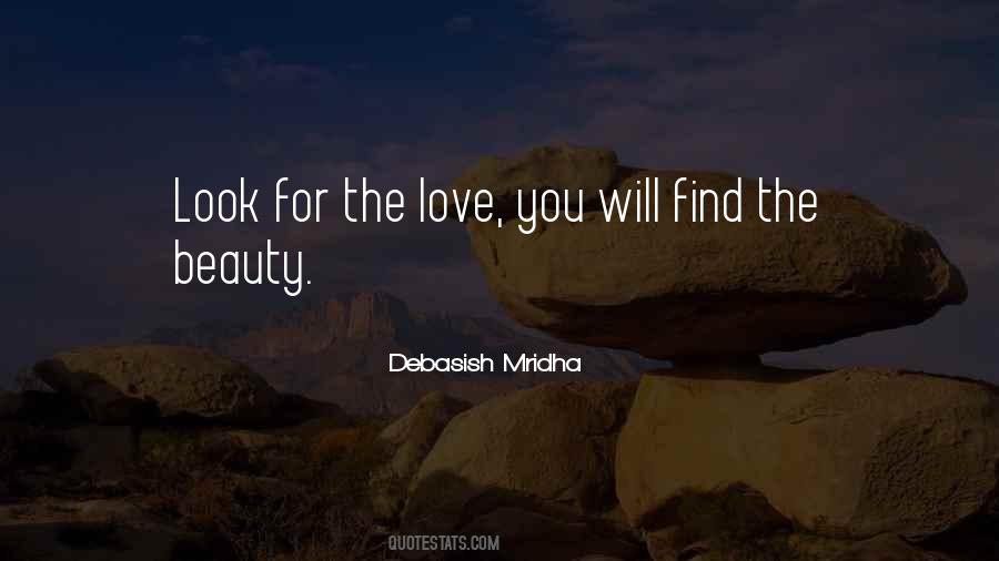 Find The Beauty Quotes #105363