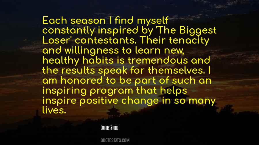 Be Part Of The Change Quotes #1293844