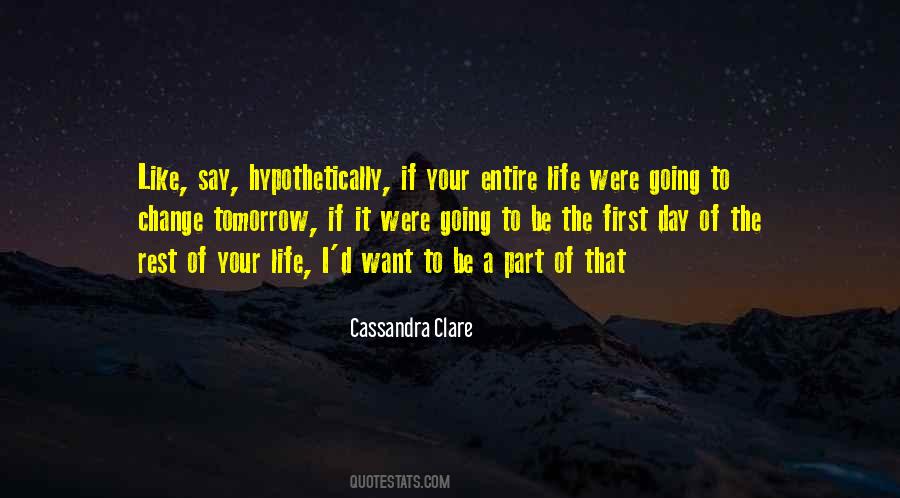 Be Part Of The Change Quotes #1373246