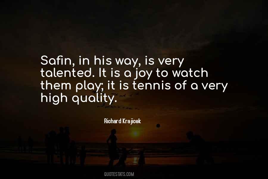 Play Tennis Quotes #641737
