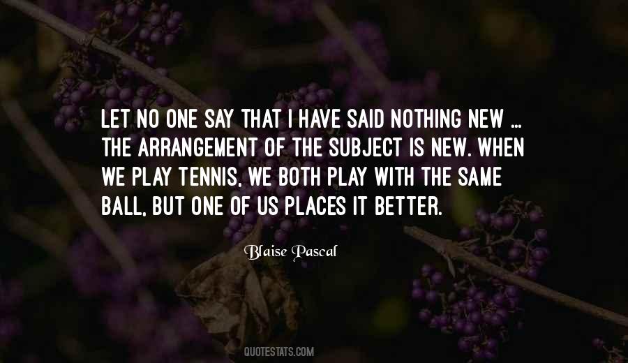 Play Tennis Quotes #646087