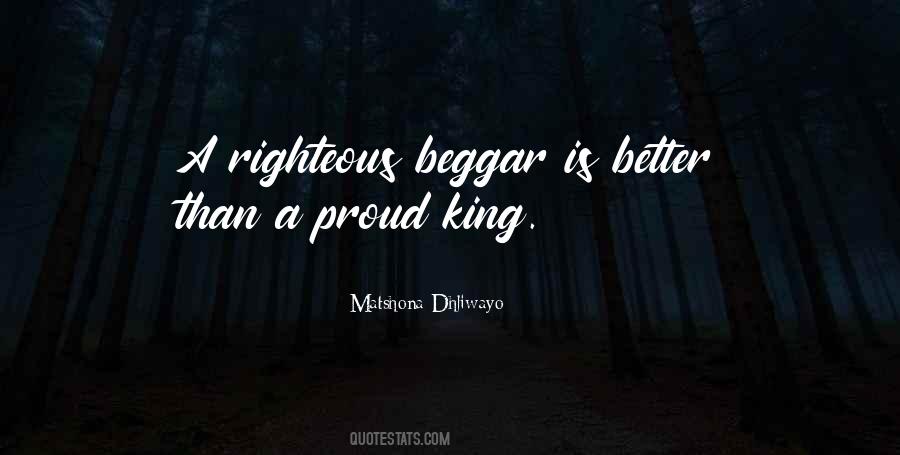 King Beggar Quotes #44411