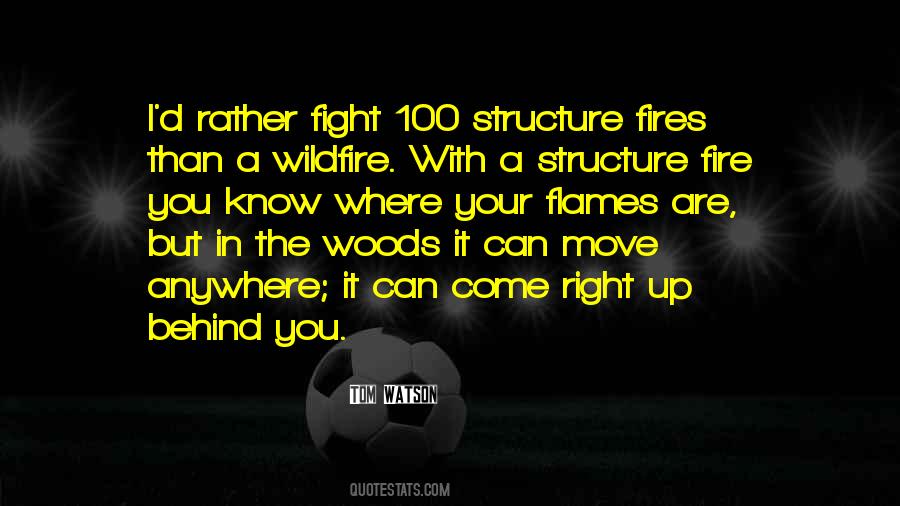 Fight Fire With Quotes #1754143