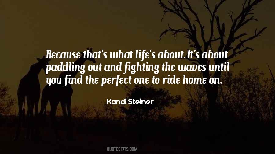 Find The Perfect One Quotes #1422926