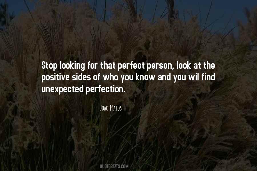 Find The Perfect Person Quotes #881783