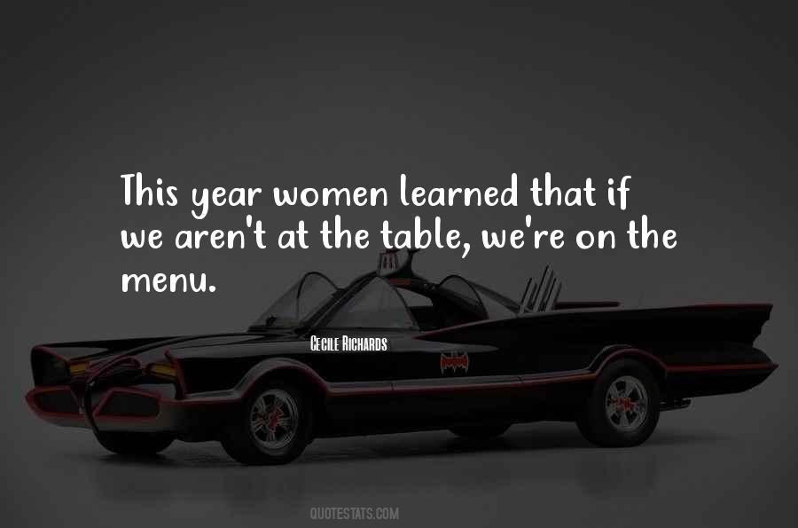 At The Table Quotes #1344206