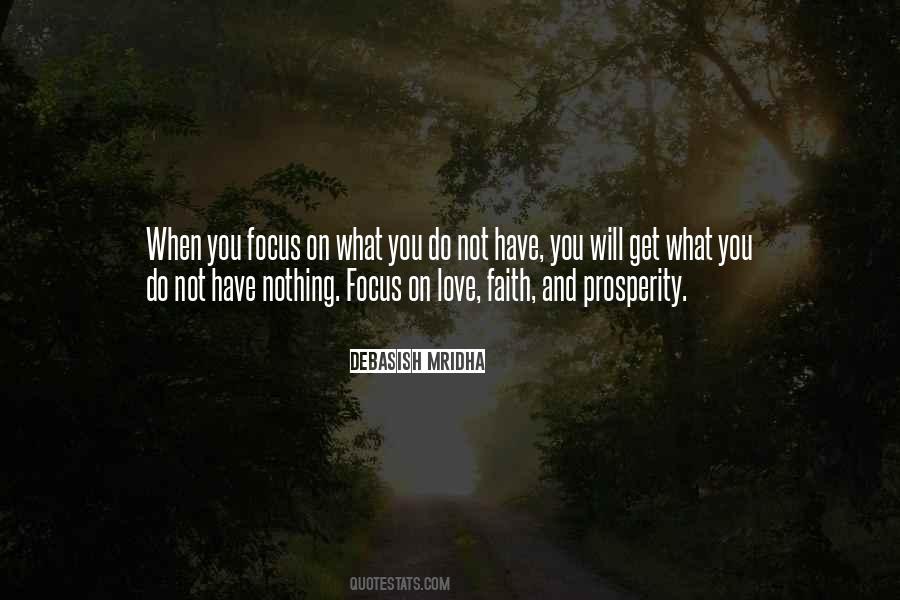 Prosperity Love Quotes #1058680