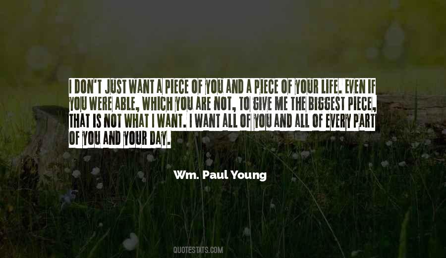 I Want Every Part Of You Quotes #337476