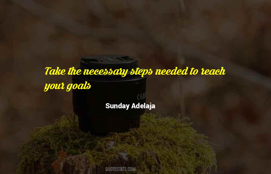 To Reach Your Goals Quotes #321448