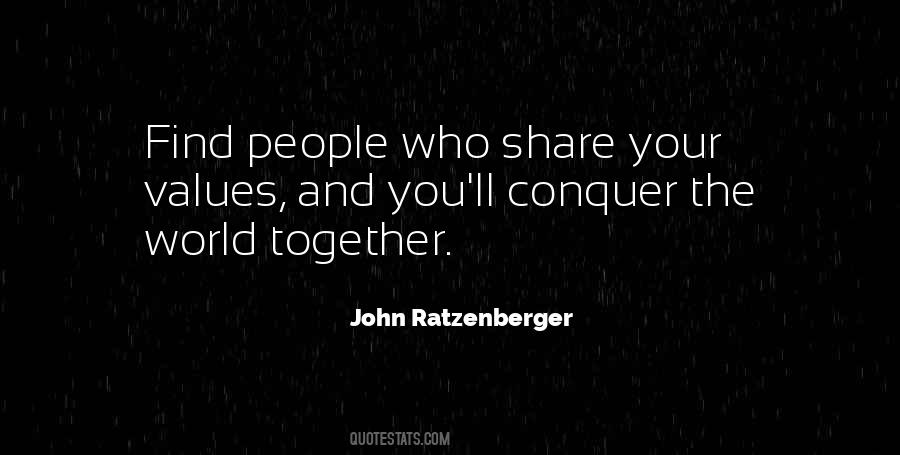 You Can Conquer The World Quotes #146728